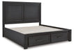 Foyland Panel Storage Bed - Aras Mattress And Furniture(Las Vegas, NV)