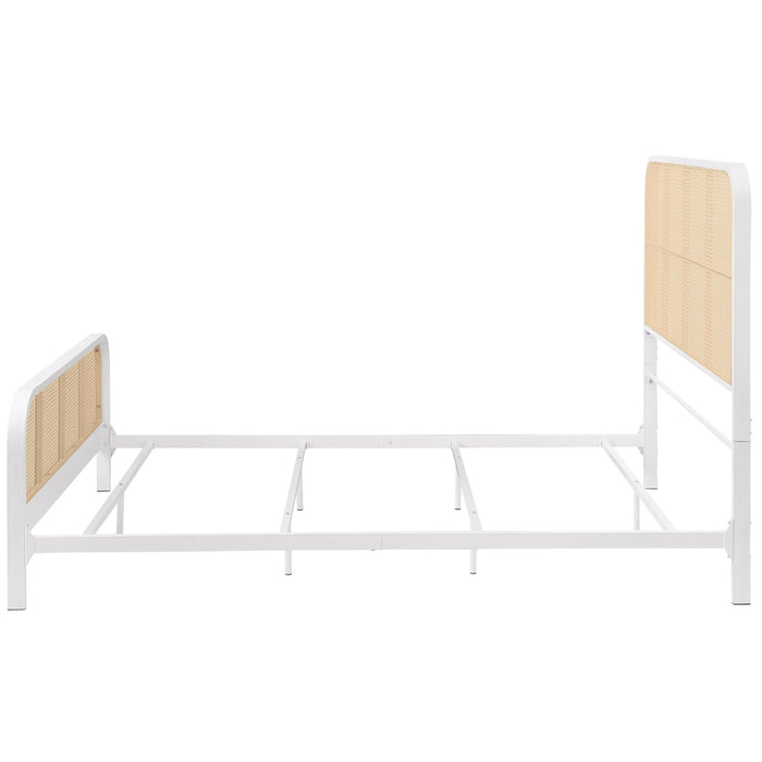 Lanewood Eastern King & Queen Bed Black & White