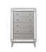 Leighton 5-drawer Chest Metallic Mercury - Aras Mattress And Furniture(Las Vegas, NV)