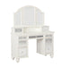 Reinhart Reinhart 2-piece Vanity Set White and Beige - Aras Mattress And Furniture(Las Vegas, NV)