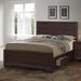 Kauffman California King, Eastren King, & Queen Panel Bed Dark Cocoa - Aras Mattress And Furniture(Las Vegas, NV)