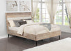 Marlow Queen Platform Bed Rough Sawn Multi - Aras Mattress And Furniture(Las Vegas, NV)