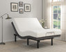 Negan Full Adjustable Bed Base Grey and Black - Aras Mattress And Furniture(Las Vegas, NV)