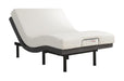 Negan Queen Adjustable Bed Base Grey and Black - Aras Mattress And Furniture(Las Vegas, NV)