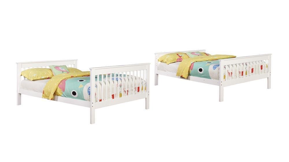 Chapman Full Over Full & Twin Over Full Bunk Bed Black & White