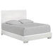 Felicity Eastern King, Queen, & Cal.King Panel Bed Glossy White image