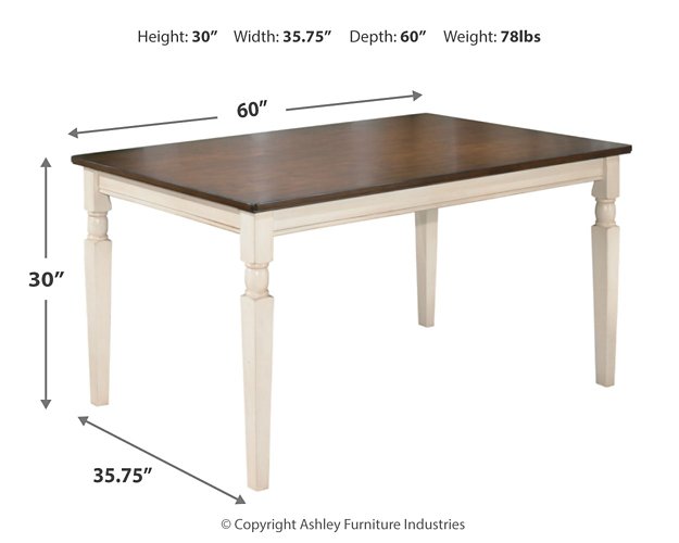 Whitesburg Dining Set - Aras Mattress And Furniture(Las Vegas, NV)