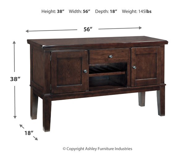 Haddigan Dining Server - Aras Mattress And Furniture(Las Vegas, NV)