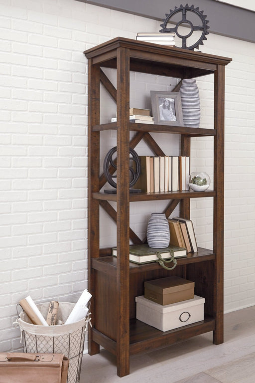 Baldridge 75" Bookcase - Aras Mattress And Furniture(Las Vegas, NV)