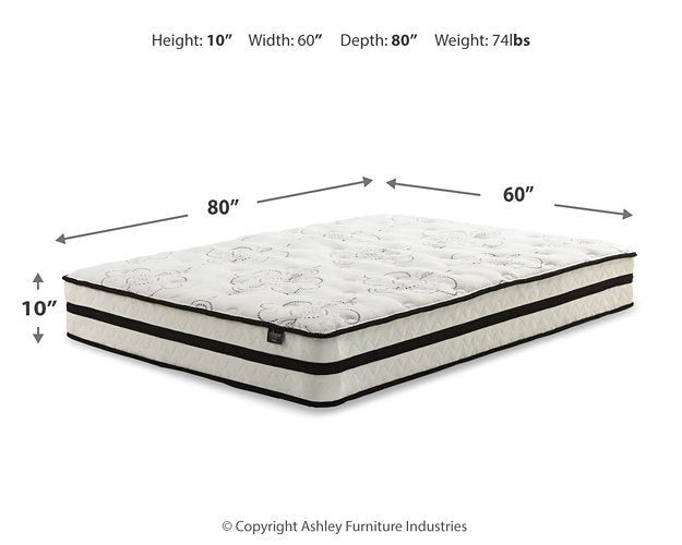 Chime 10 Inch Hybrid Mattress Set - Aras Mattress And Furniture(Las Vegas, NV)