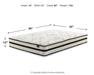 Chime 10 Inch Hybrid Mattress Set - Aras Mattress And Furniture(Las Vegas, NV)