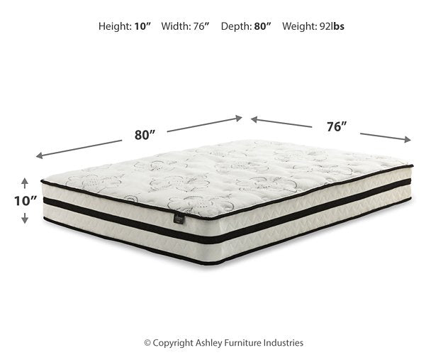 Chime 10 Inch Hybrid Mattress Set - Aras Mattress And Furniture(Las Vegas, NV)