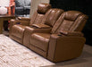 Gruaro Power Reclining Loveseat with Console - Aras Mattress And Furniture(Las Vegas, NV)