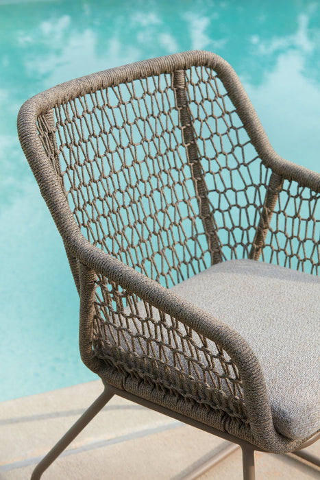 Majors Beach Outdoor Table and 2 Chairs - Aras Mattress And Furniture(Las Vegas, NV)