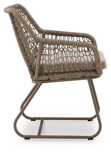 Majors Beach Outdoor Table and 2 Chairs - Aras Mattress And Furniture(Las Vegas, NV)