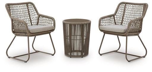 Majors Beach Outdoor Table and 2 Chairs - Aras Mattress And Furniture(Las Vegas, NV)