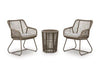 Majors Beach Outdoor Table and 2 Chairs - Aras Mattress And Furniture(Las Vegas, NV)