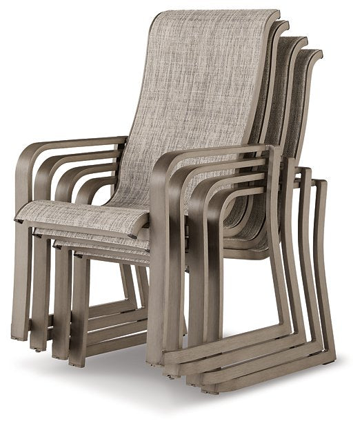 Beach Front Sling Arm Chair (Set of 4) - Aras Mattress And Furniture(Las Vegas, NV)