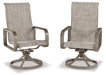 Beach Front Sling Swivel Chair (Set of 2) - Aras Mattress And Furniture(Las Vegas, NV)