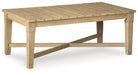 Carter Hall Outdoor Coffee Table - Aras Mattress And Furniture(Las Vegas, NV)