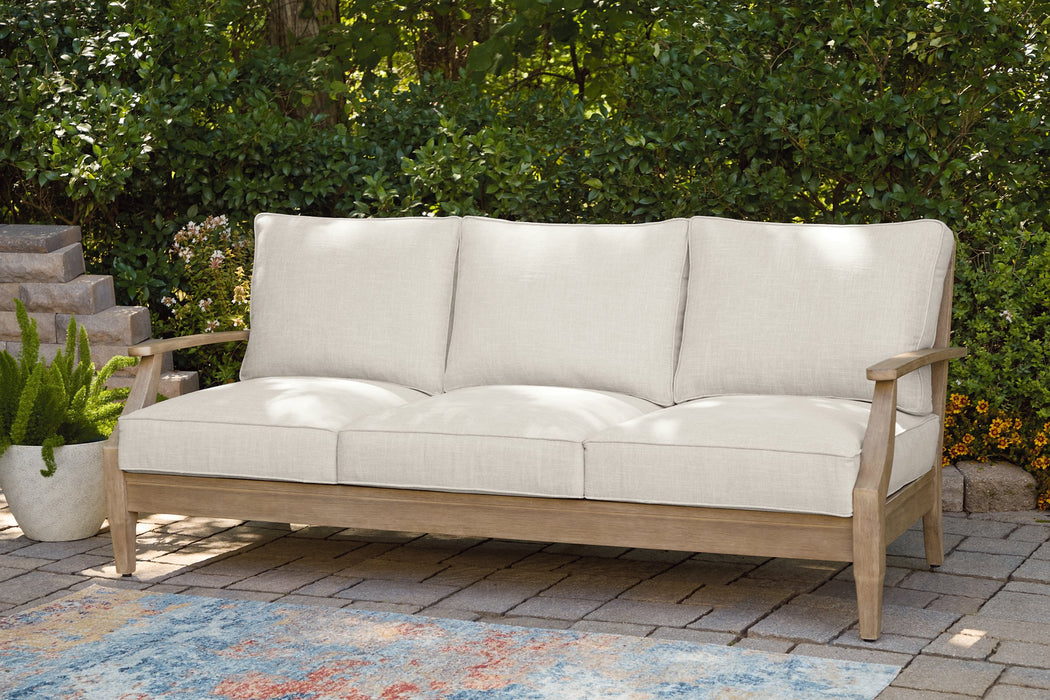 Carter Hall Outdoor Sofa with Cushion - Aras Mattress And Furniture(Las Vegas, NV)