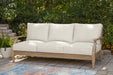 Carter Hall Outdoor Sofa with Cushion - Aras Mattress And Furniture(Las Vegas, NV)