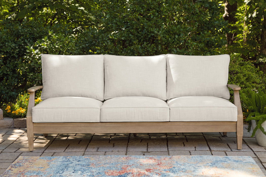 Carter Hall Outdoor Sofa with Cushion - Aras Mattress And Furniture(Las Vegas, NV)