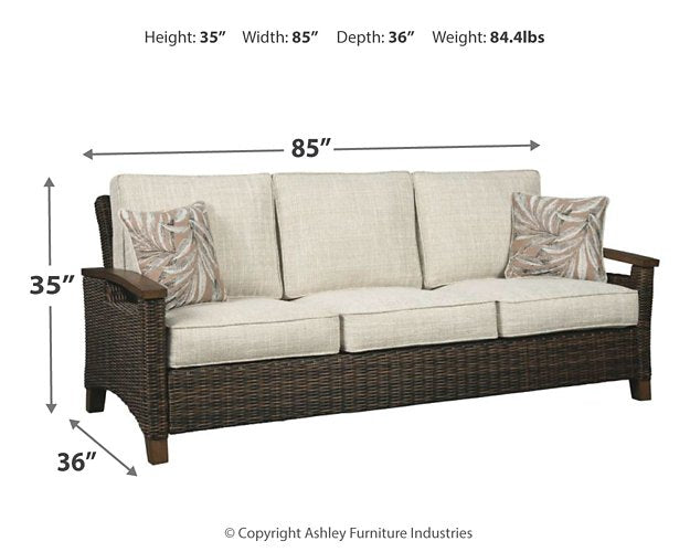 Paradise Trail Sofa with Cushion - Aras Mattress And Furniture(Las Vegas, NV)