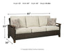 Paradise Trail Sofa with Cushion - Aras Mattress And Furniture(Las Vegas, NV)