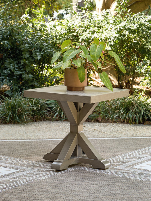 Laguna Heights Outdoor End Table - Aras Mattress And Furniture(Las Vegas, NV)