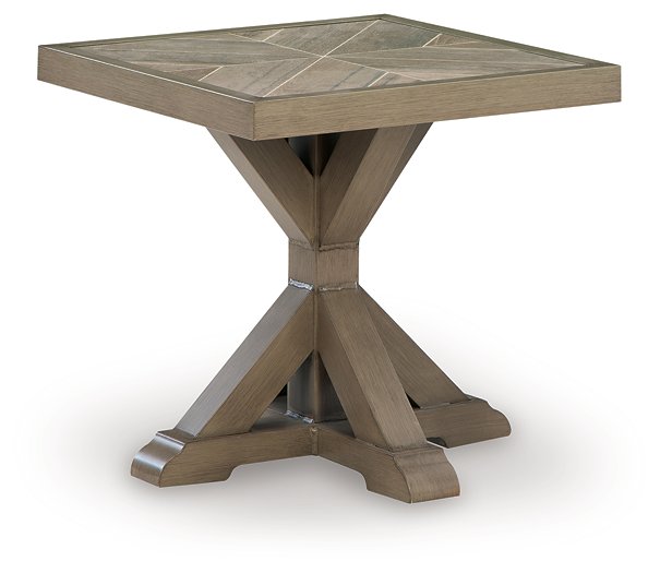 Laguna Heights Outdoor End Table - Aras Mattress And Furniture(Las Vegas, NV)