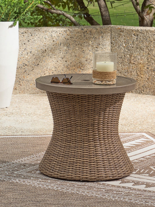 Laguna Heights Outdoor End Table - Aras Mattress And Furniture(Las Vegas, NV)