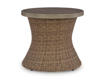 Laguna Heights Outdoor End Table - Aras Mattress And Furniture(Las Vegas, NV)