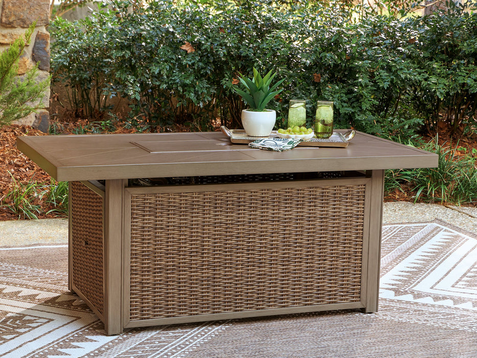 Laguna Heights Outdoor Fire Pit Table - Aras Mattress And Furniture(Las Vegas, NV)