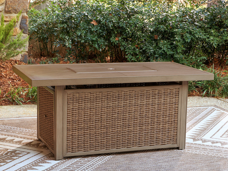 Laguna Heights Outdoor Fire Pit Table - Aras Mattress And Furniture(Las Vegas, NV)