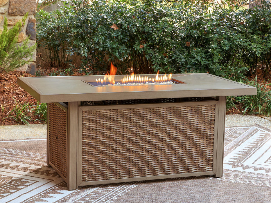 Laguna Heights Outdoor Fire Pit Table - Aras Mattress And Furniture(Las Vegas, NV)