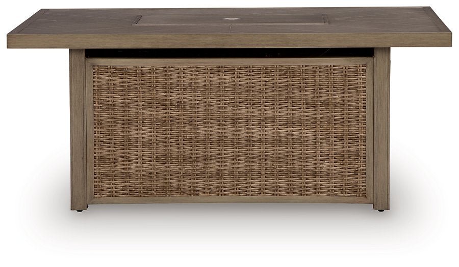 Laguna Heights Outdoor Fire Pit Table - Aras Mattress And Furniture(Las Vegas, NV)