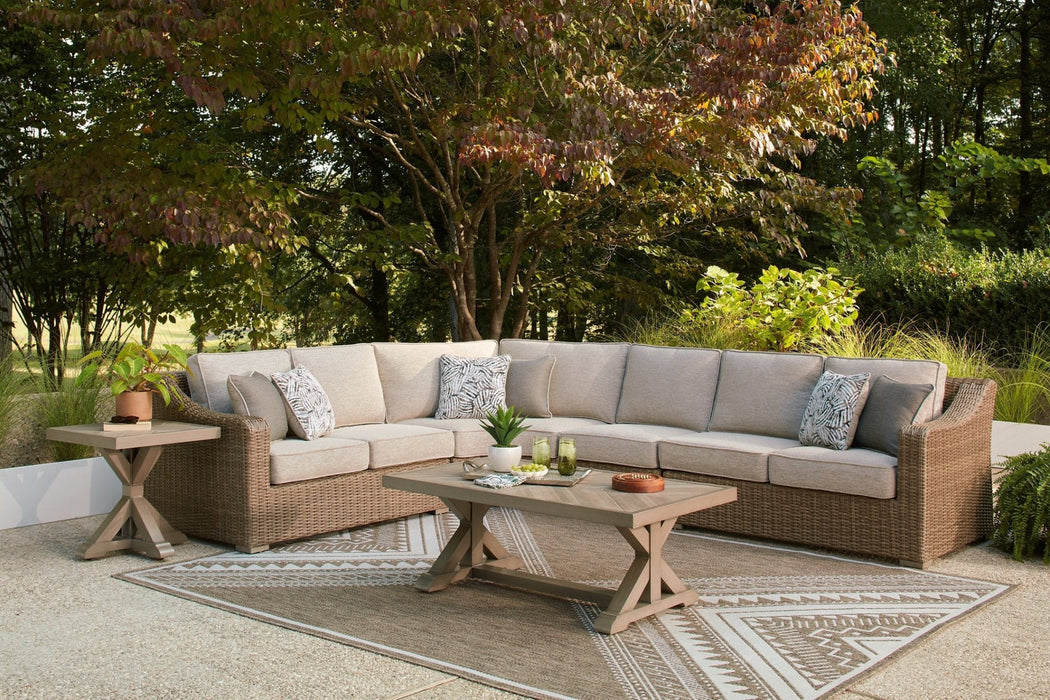 Laguna Heights Outdoor Sectional - Aras Mattress And Furniture(Las Vegas, NV)