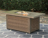 Beachcroft Outdoor Fire Pit Table - Aras Mattress And Furniture(Las Vegas, NV)