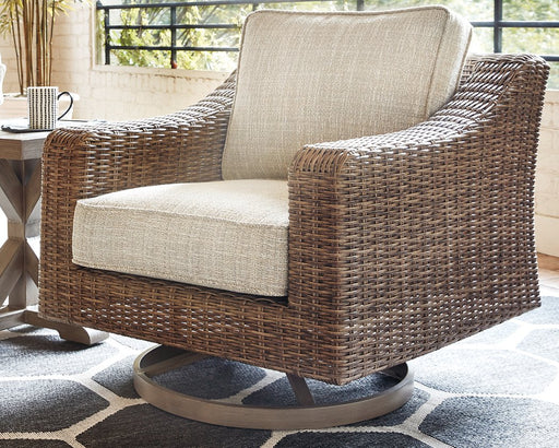Beachcroft Swivel Lounge Chair - Aras Mattress And Furniture(Las Vegas, NV)