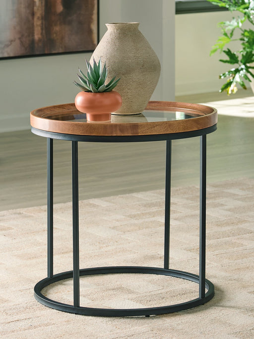 Noraluna End Table - Aras Mattress And Furniture(Las Vegas, NV)