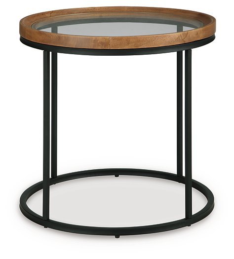 Noraluna End Table - Aras Mattress And Furniture(Las Vegas, NV)