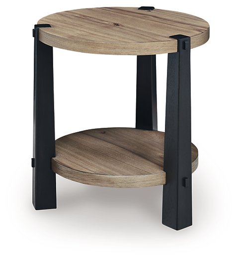 Ridgester End Table - Aras Mattress And Furniture(Las Vegas, NV)