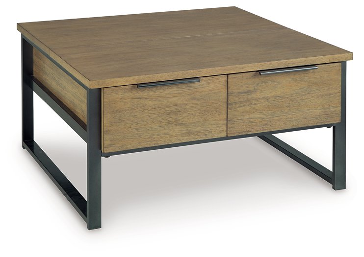 Montia Lift-Top Coffee Table - Aras Mattress And Furniture(Las Vegas, NV)