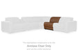 Magic Man 5-Piece Power Reclining Sectional - Aras Mattress And Furniture(Las Vegas, NV)