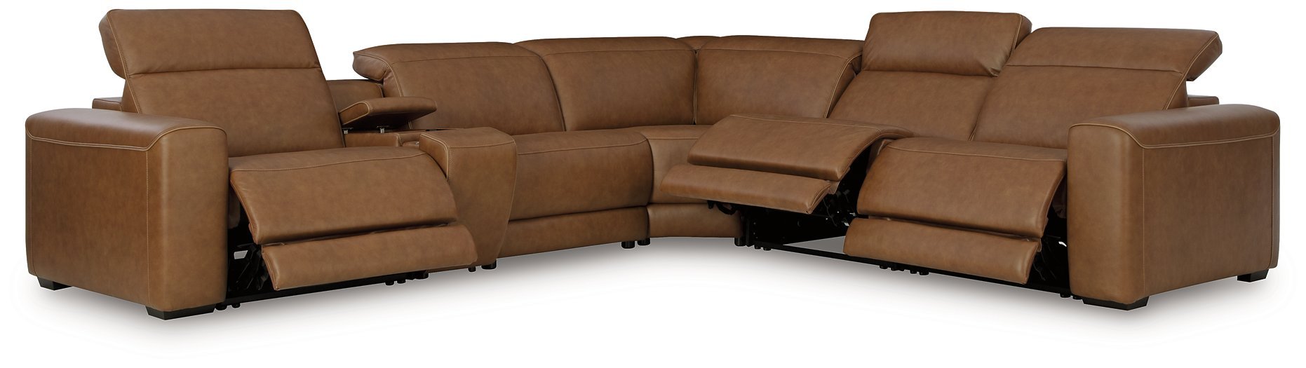 Magic Man 5-Piece Power Reclining Sectional - Aras Mattress And Furniture(Las Vegas, NV)