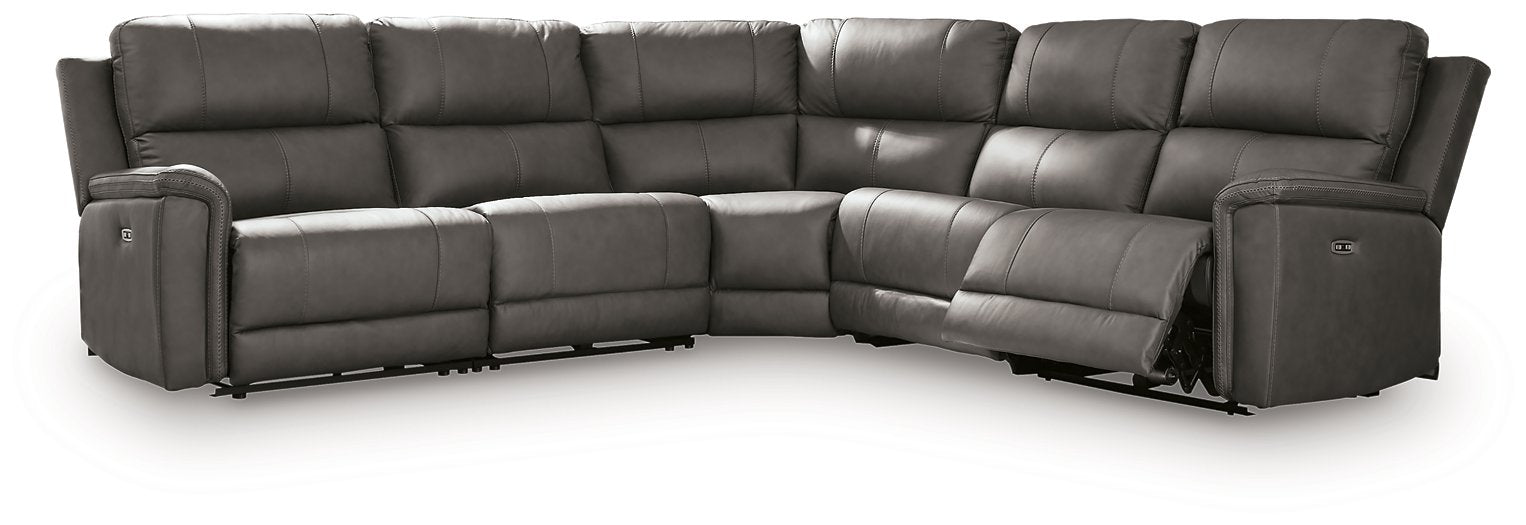 Bleckley Power Reclining Sectional - Aras Mattress And Furniture(Las Vegas, NV)