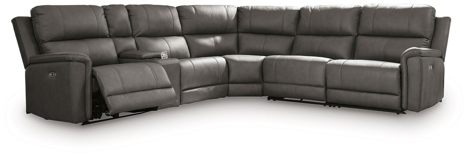 Bleckley Power Reclining Sectional - Aras Mattress And Furniture(Las Vegas, NV)