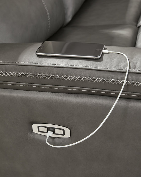 Bleckley Power Reclining Sectional - Aras Mattress And Furniture(Las Vegas, NV)