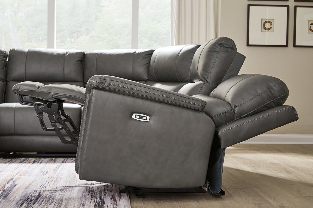 Bleckley Power Reclining Sectional - Aras Mattress And Furniture(Las Vegas, NV)
